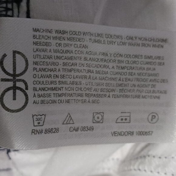 NEW WILLIAM‎ RAST High-Rise Plaid Skinny Jeans, Size 26, Red/White/Blue - Picture 11 of 15